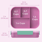 Bentgo Kids Snap & Go Lunch Box (2-Pack)